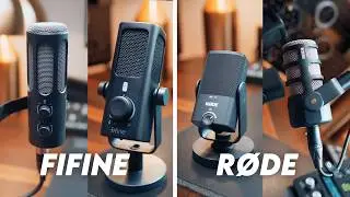 Budget vs Pro Mic Test | Can Fifine Beat Rode?