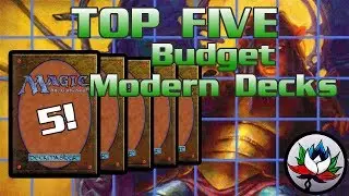MTG – Top 5 BEST & Cheapest Competitive Modern Decks for Magic: The Gathering!