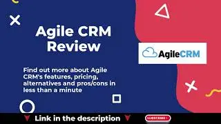Agile CRM Review - Project management 