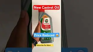 New Castrol Oil With New Logo #castroloil #castrolindia