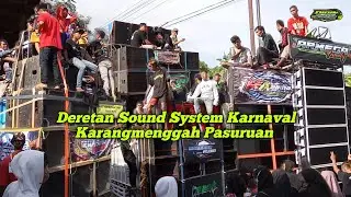 Karnaval Sound System Karangmenggah pasuruan