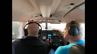 Bedömningslandning#3 med PA28 ESGE