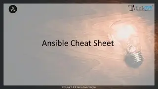Ansible CheatSheet