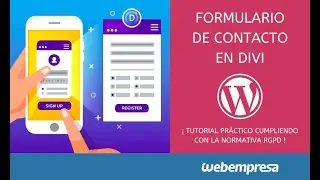 Crear formulario de contacto en Divi para WordPress