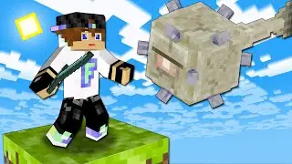 Как победить древнего СТРАЖА в Майнкрафт / 27 серия СКАЙ БЛОК в Minecraft