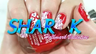 Nail Art Design - Inspired By Hallmark Valentine
