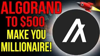 ALGORAND Will Pump To $500 WHY IS HERE? (Algorand News Today & Algorand Price Prediction)