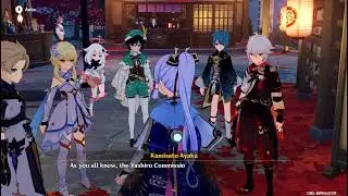 True Tales of the Violet Garden: Act III - A New Painting Scarlet | Genshin Impact Lumine's POV
