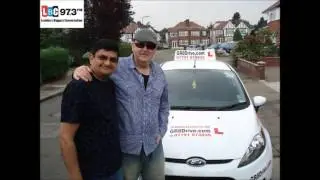 LBC-GAZ REYNOLDS CONDUCTS A DRIVING TEST ON LBC RADIO WITH NICK FERRARI AND TOM SWARBRICK