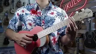 aNueNue UC10 Living Coral Concert Ukulele Sound Demo - ANN-UC10-LC
