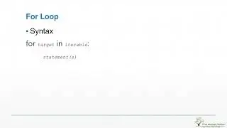 16. For Loop - In Python