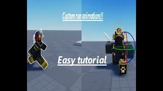How to make custom run animation | Roblox Studio