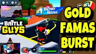 Battle Guys🤯 GOLD FAMAS BURST RIFLE Gameplay//Battle guys LEGENDARY WEAPON Gameplay