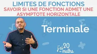Savoir si une fonction admet une asymptote horizontale - Limites de fonctions - Terminale