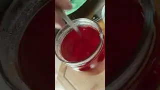 Клубничное Желе с Клубникой и Мятой