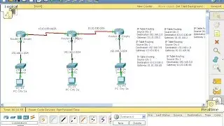 How to Configure Routing Static 3 Router Cisco Packet Tracer