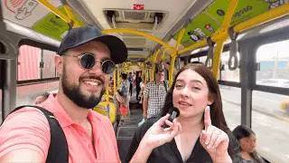 Así es el transporte público en Ciudad de Guatemala