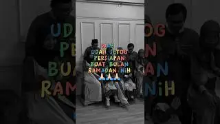 udah duluan nih setog buat bulan ramadan wooo 