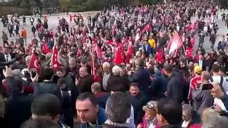 Cumhuriyet Bayramı Anıtkabir Mustafa Kemal'in Askerleryiz