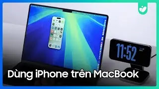 Trải nghiệm iPhone Mirroring: xài iPhone trên MacBook