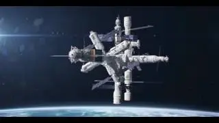Orbital Space Station  After Effects Templates