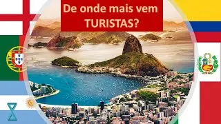 ADIVINHE as NACIONALIDADES que mais viajam para o BRASIL