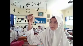 Cara edit foto menulis rumus transparan menggunakan PicsArt