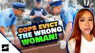 Cops Evict The WRONG Woman!