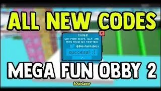 Mega Fun Obby 2 All New Codes