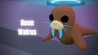 MAKING NEON WALRUS | ROBLOX GAMEPLAY (ADOPT ME) | EPISODE-24