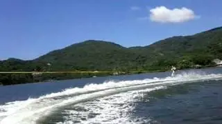 Chris wakeboarding #2
