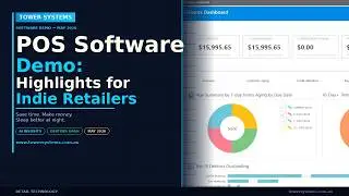 POS software demo: see some of the highlights from our latest software for indie retailers.