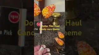 DOLLAR TREE HAUL // CANDY CORN THEME 🥰 #haul