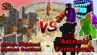 Mango Highland Ancient Sentinel vs Astemir Forestcraft | Minecraft Mob battle