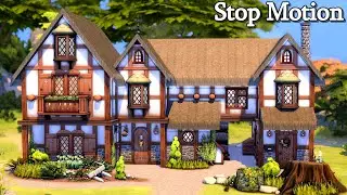 Medieval Tavern & Hostel 🍻🎻 | Sims 4: Stop Motion Build [No CC]