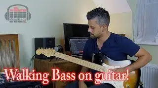 Learn Walking Bass On Guitar!