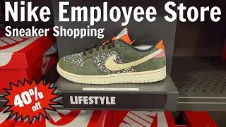 Nike Employee Store Sneaker Shopping!