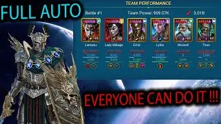 Quick Battle Friendly Titus Team for Hydra | Raid: Shadow Legends