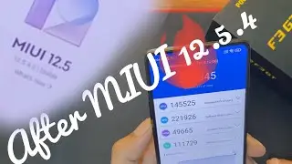Poco F3 GT Benchmark scores After MIUI 12.5.4 in Normal mode and gaming Mode.
