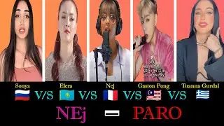 Nej - Paro || Battle By - Elera, Sonya, Lau, Nej, Gaston Pong & Tuanna Gurdal ||