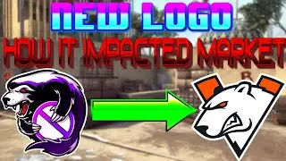 How Outsiders  logo change, impacted the Market. Virtus Pro, Outsiders stickers. CS:GO Investing