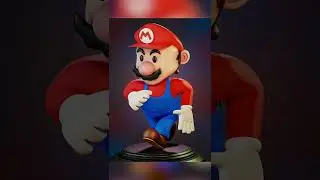 Modeling Mario In Blender 3D.