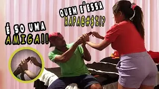 TROLEI A XAY FIGUINDO ESTAR FALANDO COM OUTRO NO CELULAR!! (TROLAGEM)