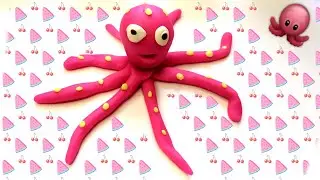 Лепим осьминога из пластилина | Пластилин тв | Play doh