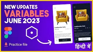 Variables in figma updates tutorial in hindi by graphics guruji #figmavariables