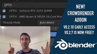 Crowdrender - New Release - Faster Rendering in Blender