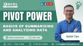Pivot Power Basics of Summarizing and Analyzing Data | NTW2024 | Learning Hour Ep 75