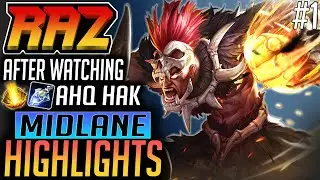 AoV | Arena of Valor | Raz midlane😲👌Highlights