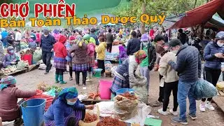 Phiên chợ miền núi bán nhiều thảo dược & đặc sản tây bắc | Dấu Chân Vùng Cao