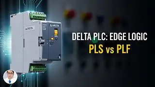 how can use PLS and PLF Instructions In delta PLC Programming